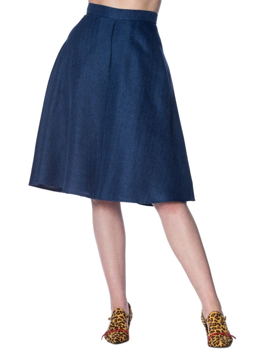 SECRETARY FLARE SKIRT