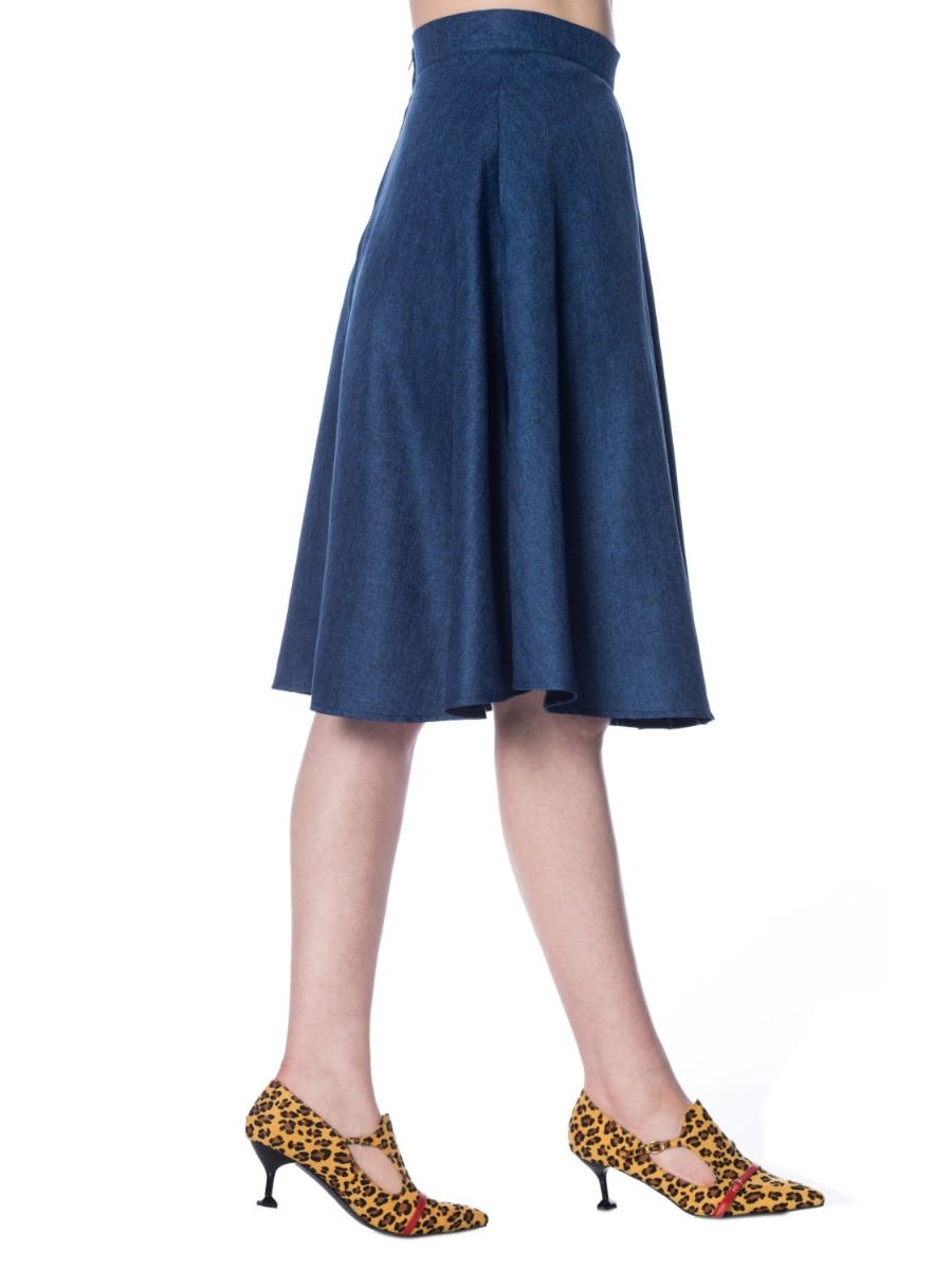 SECRETARY FLARE SKIRT