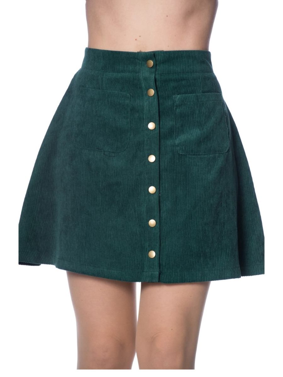 ERICA CORD SKIRT