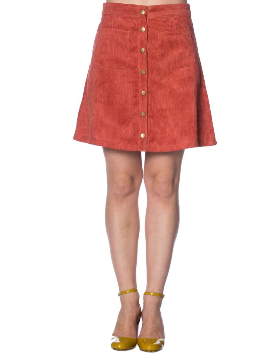 ERICA CORD SKIRT