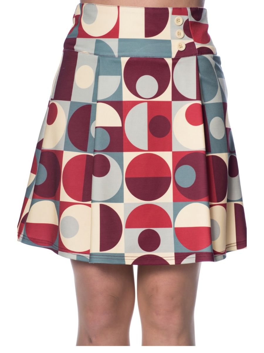 GEO CIRCLES SKIRT