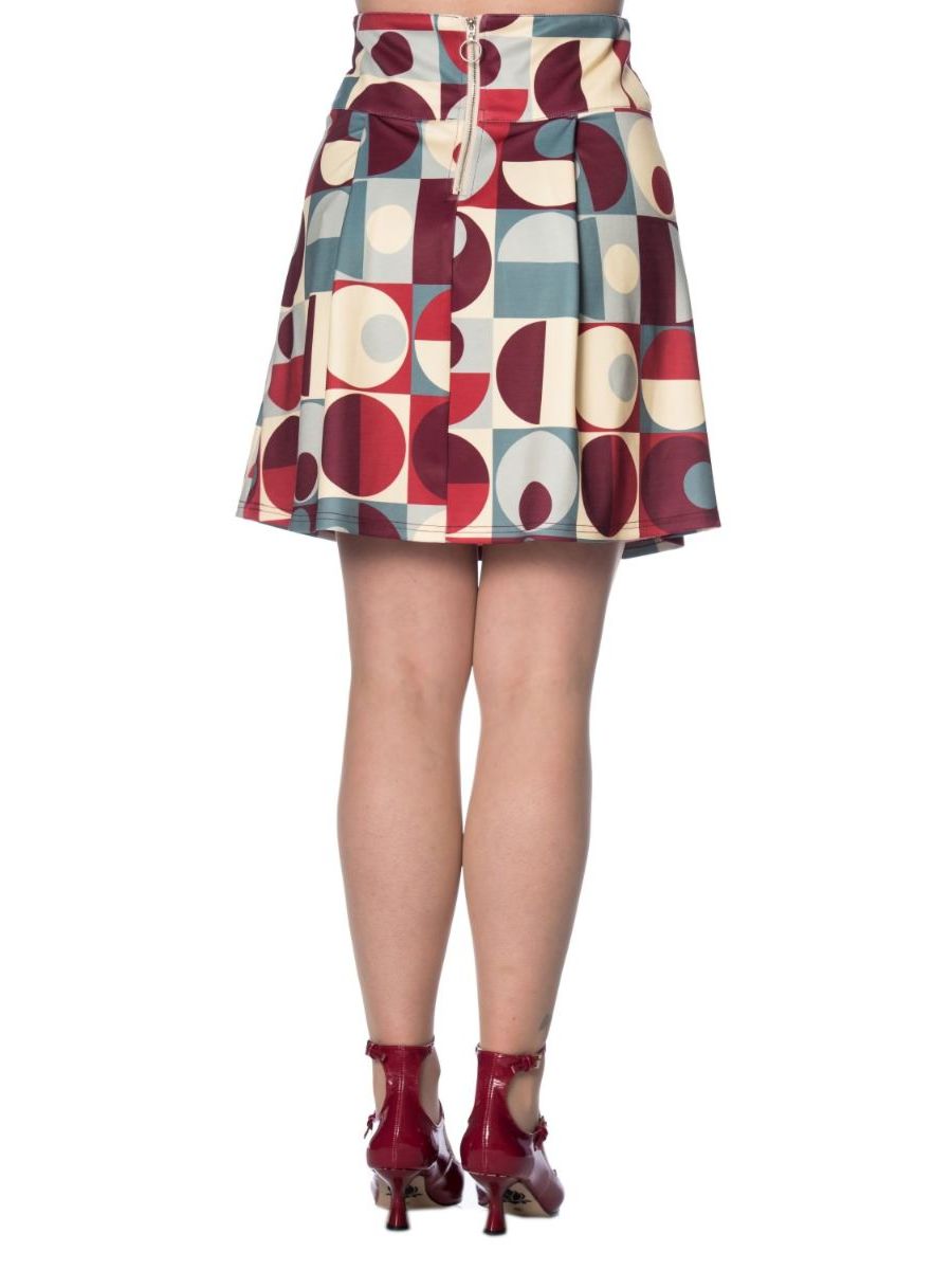 GEO CIRCLES SKIRT