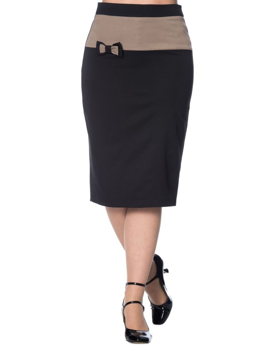COLOUR BLOCK SKIRT