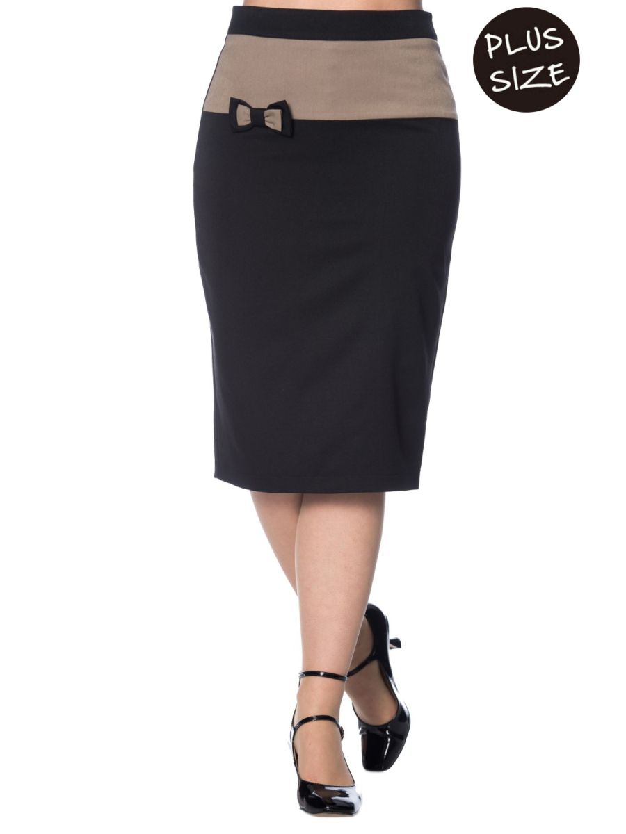 COLOUR BLOCK SKIRT