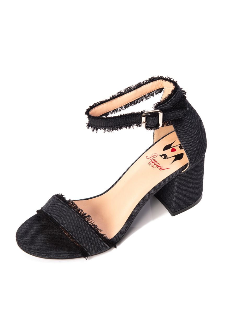 ROSA LEE BLOCK HEEL SANDALS
