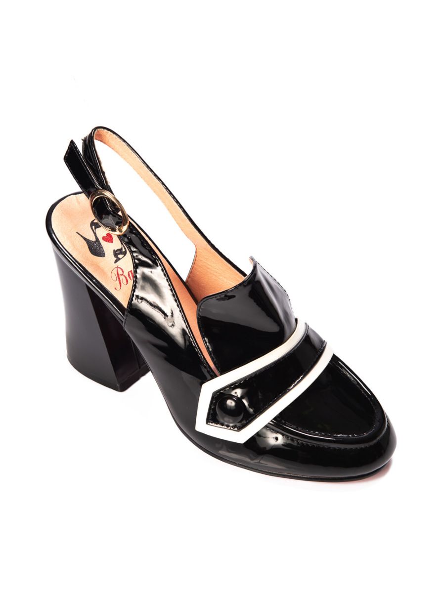 HABANA SLINGBACK BLOCK HEELS