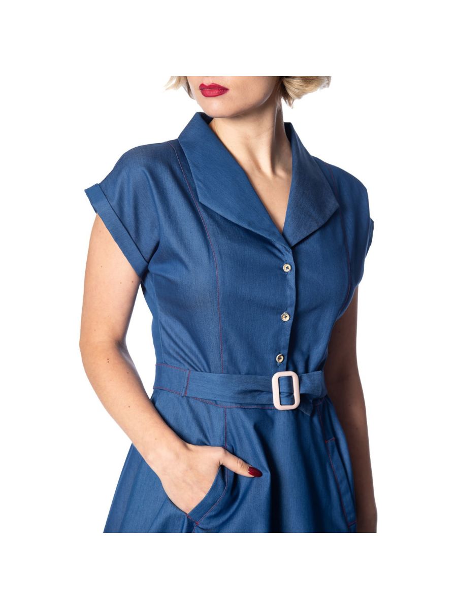 SEASIDE DINER 50's DRESS