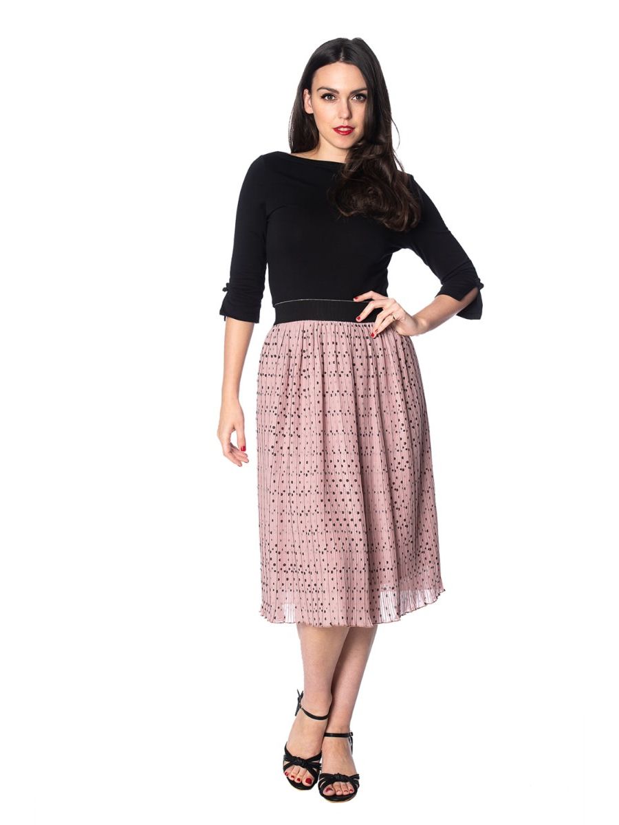 DOTS ABOUT SPOTS MIDI SKIRT