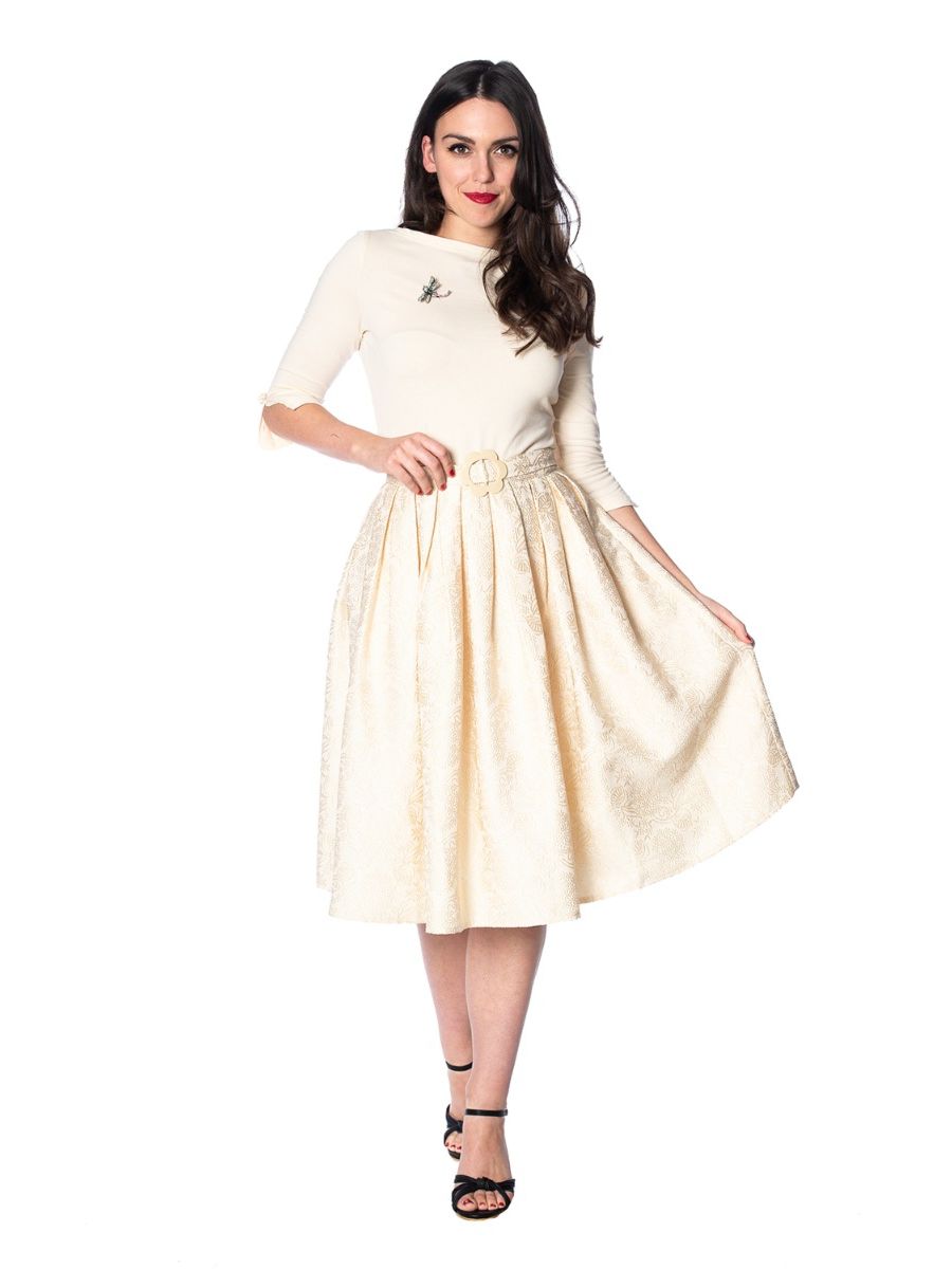 FLORIDA JACQUARD SKIRT