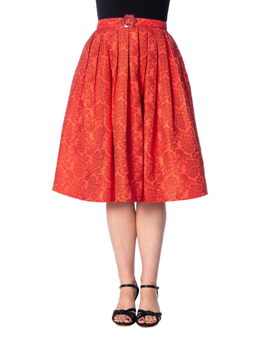 FLORIDA JACQUARD SKIRT