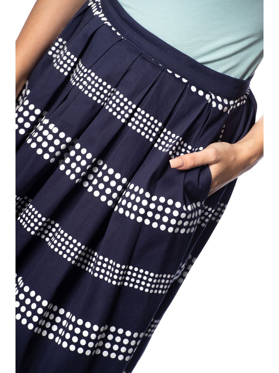 SAIL AWAY PLEATS PLEASE SKIRT