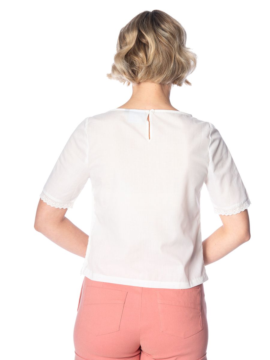 CUTE FOR DAYS FRILL DETAIL TOP