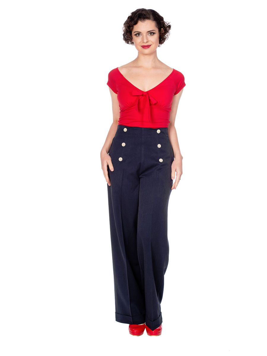 ADVENTURES AHEAD BUTTON TROUSER