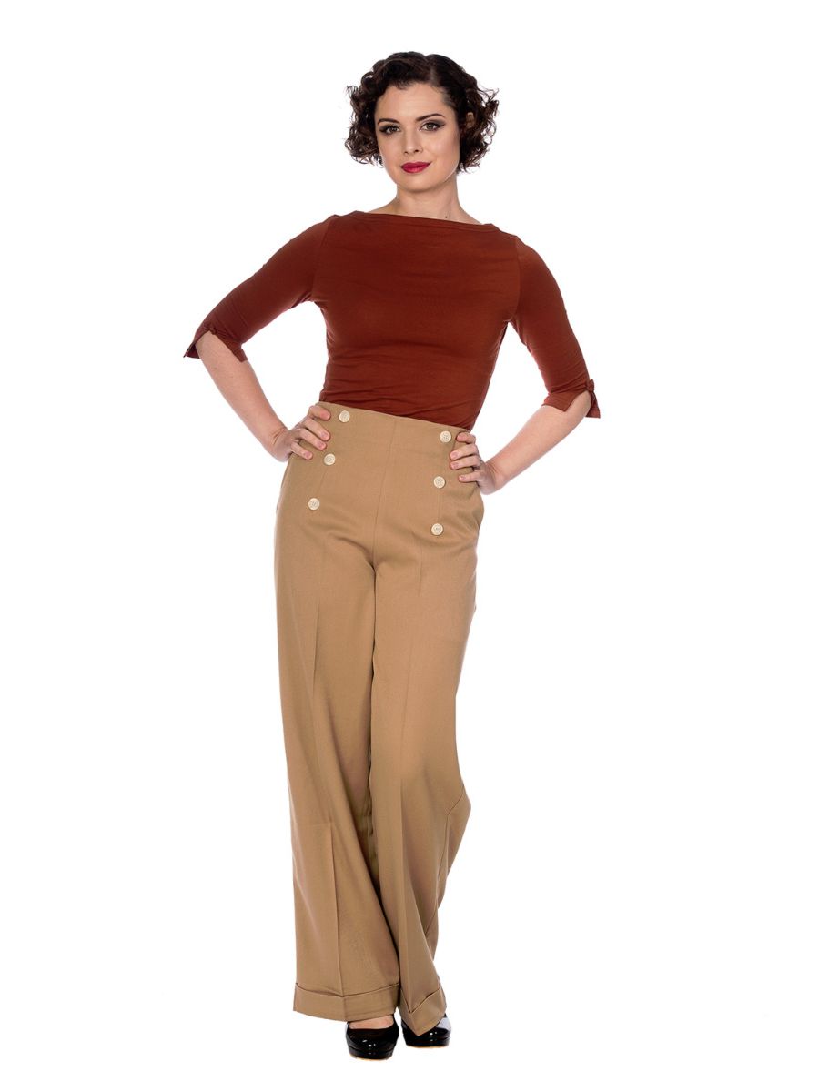 ADVENTURES AHEAD BUTTON TROUSER