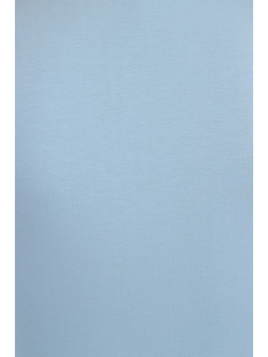 MANDARIN COLLAR TOP Blue