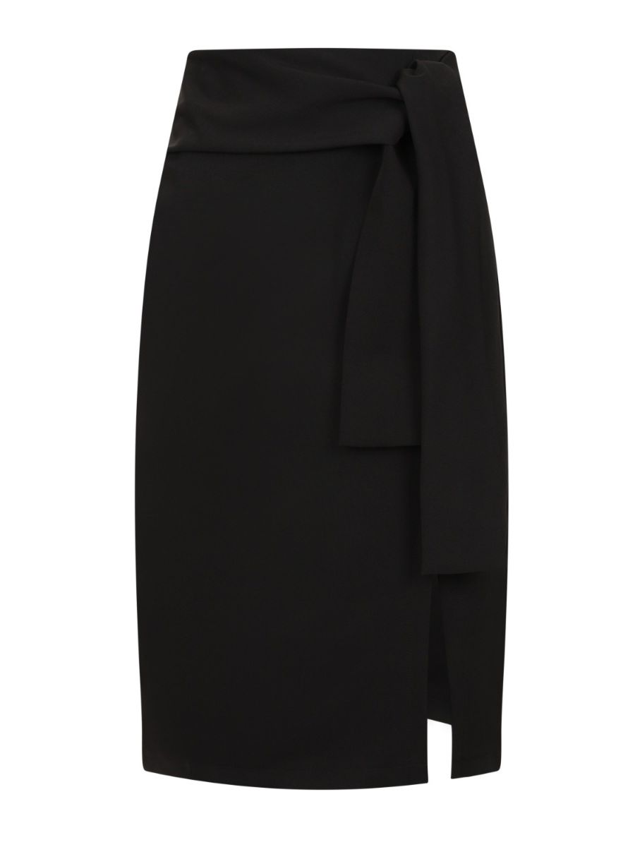 BOW PENCIL SKIRT