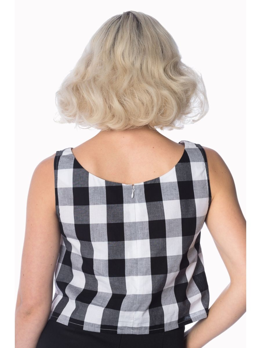 TAKE A PICNIC 50S TOP