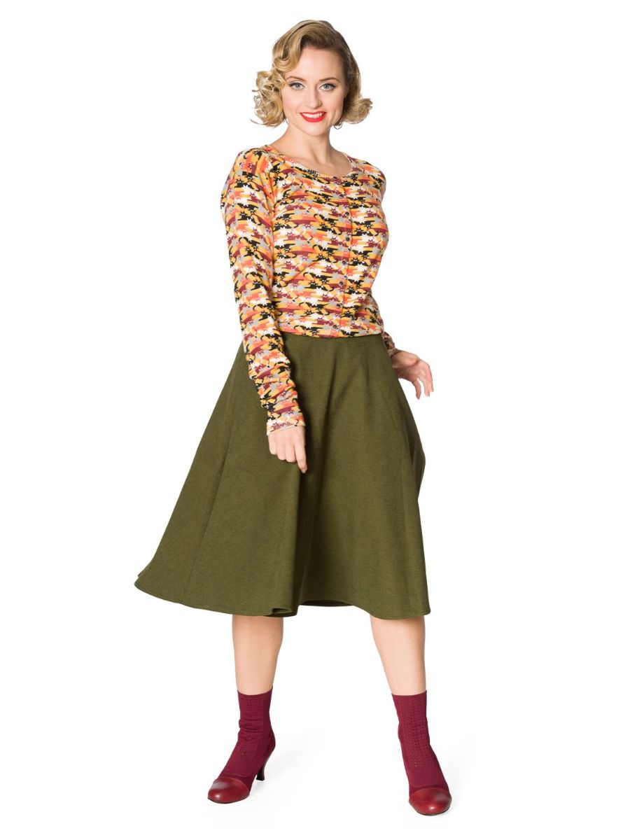 SOPHISTICATED LADY SWING SKIRT