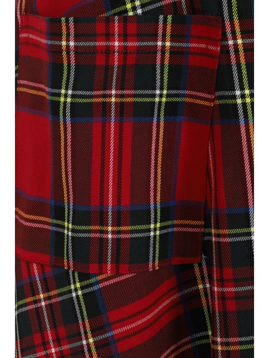 Banned Retro 1960's Sweet Tartan Red Plaid Pinafore Adele Dress