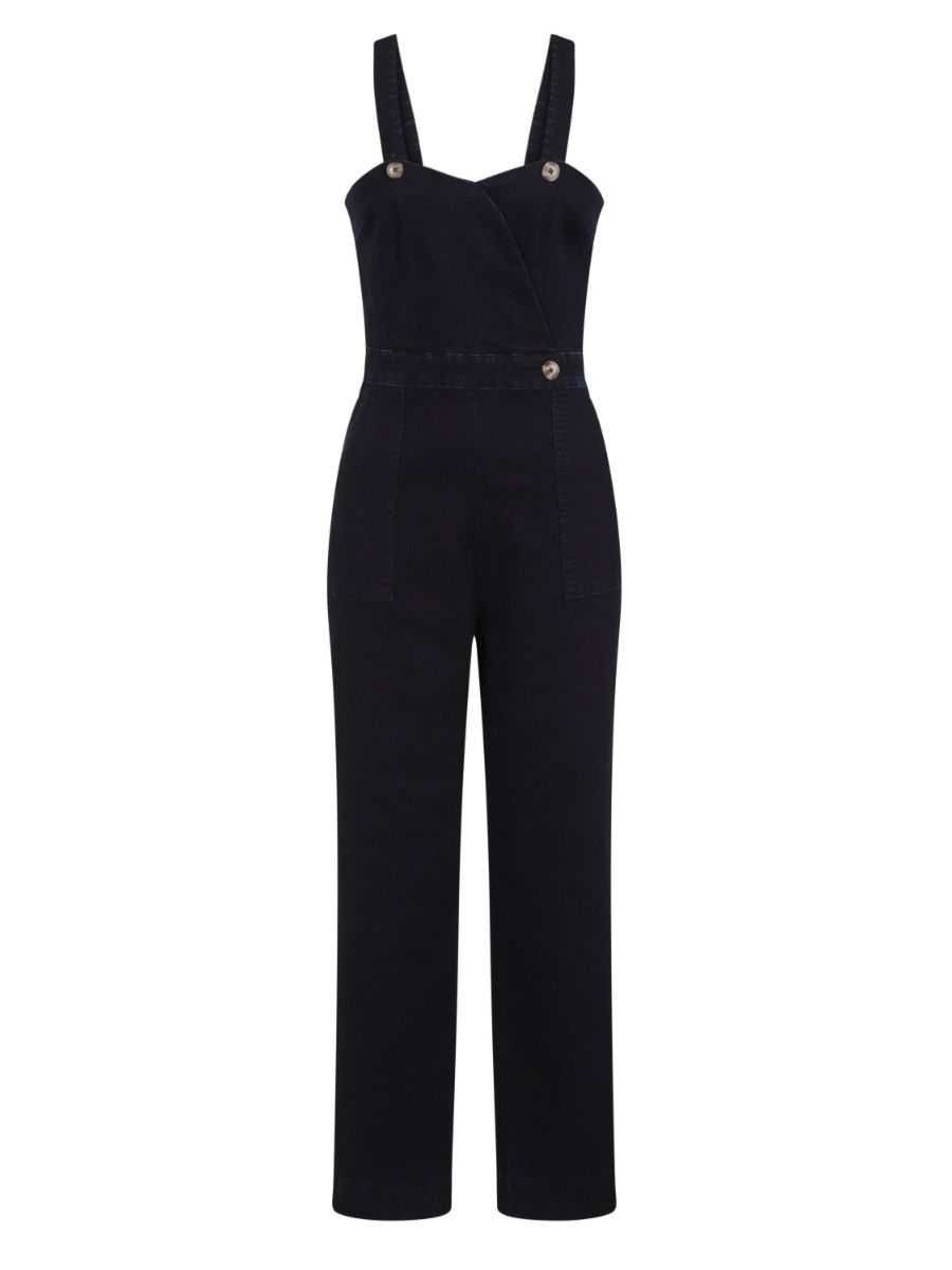 Banned Retro 1960's Cute Days Blue Jumpsuit