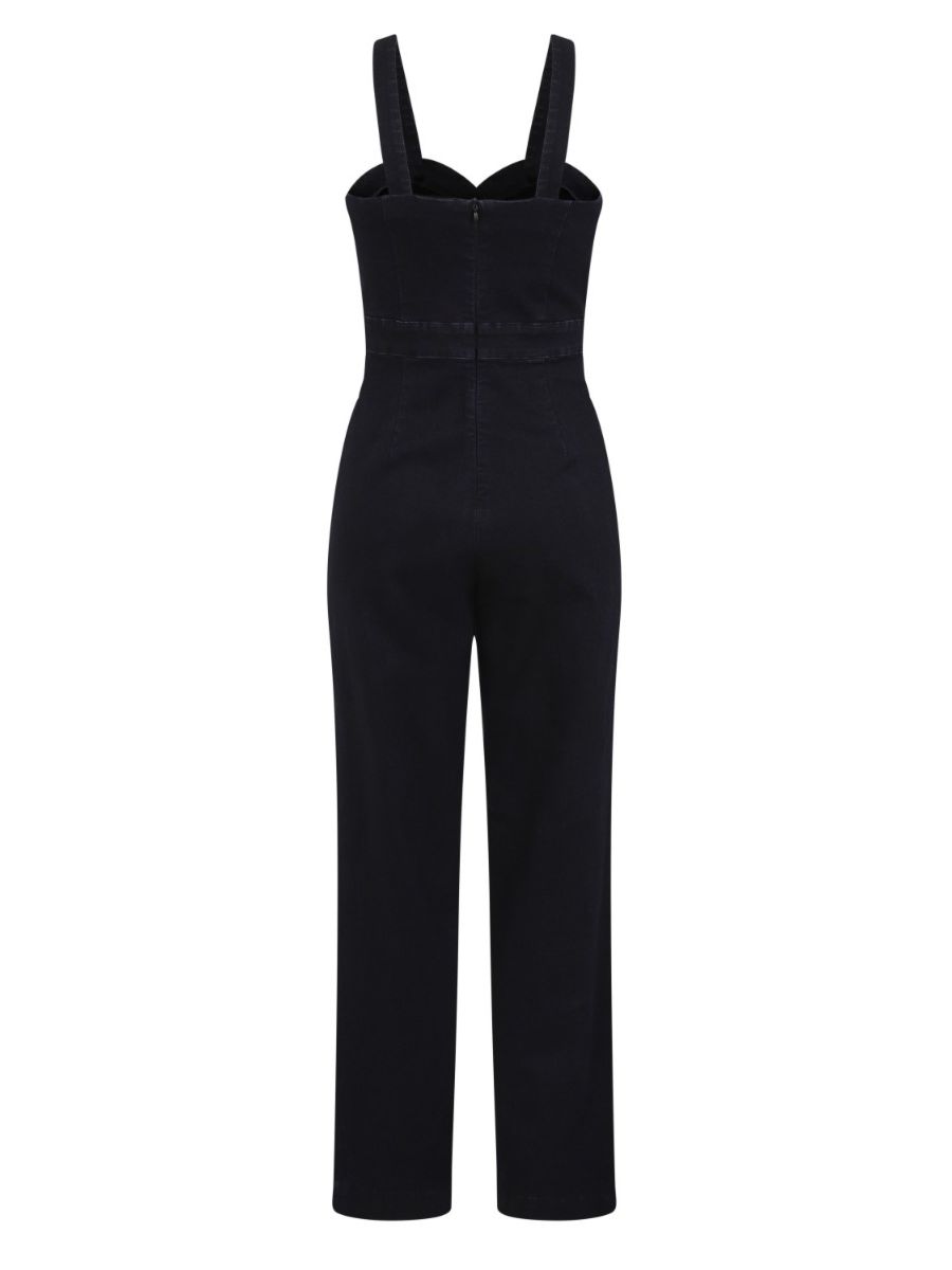 Banned Retro 1960's Cute Days Blue Jumpsuit
