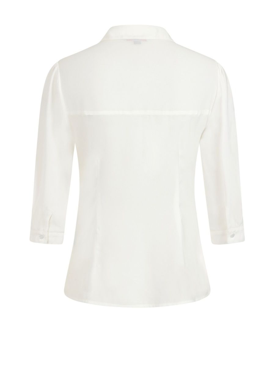 Banned Retro 1940's Bunny Hop Thelma Blouse White
