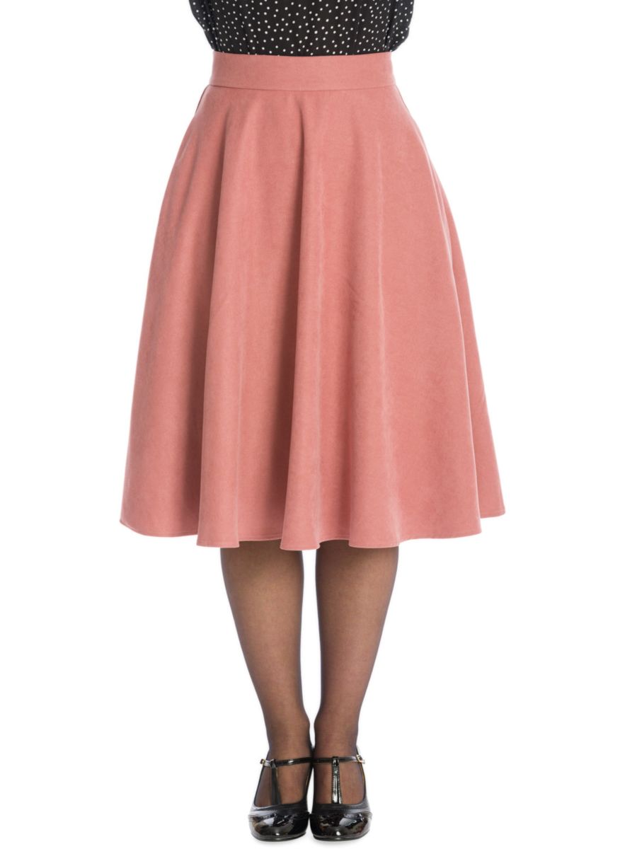 IM YOURS SKIRT-Dusty Pink