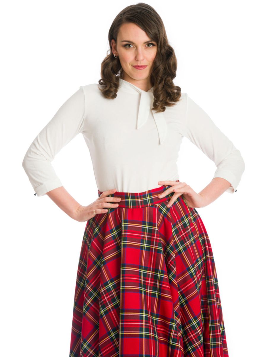 DOLLY GLAM TOP-OffWhite