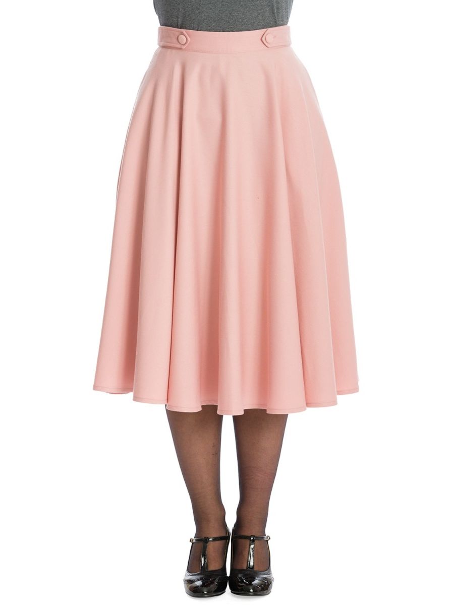 Banned Retro 1950's Di Di Swing Skirt With Pockets