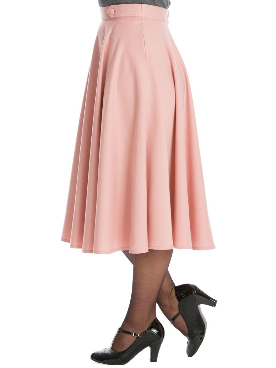 Banned Retro 1950's Di Di Swing Skirt With Pockets