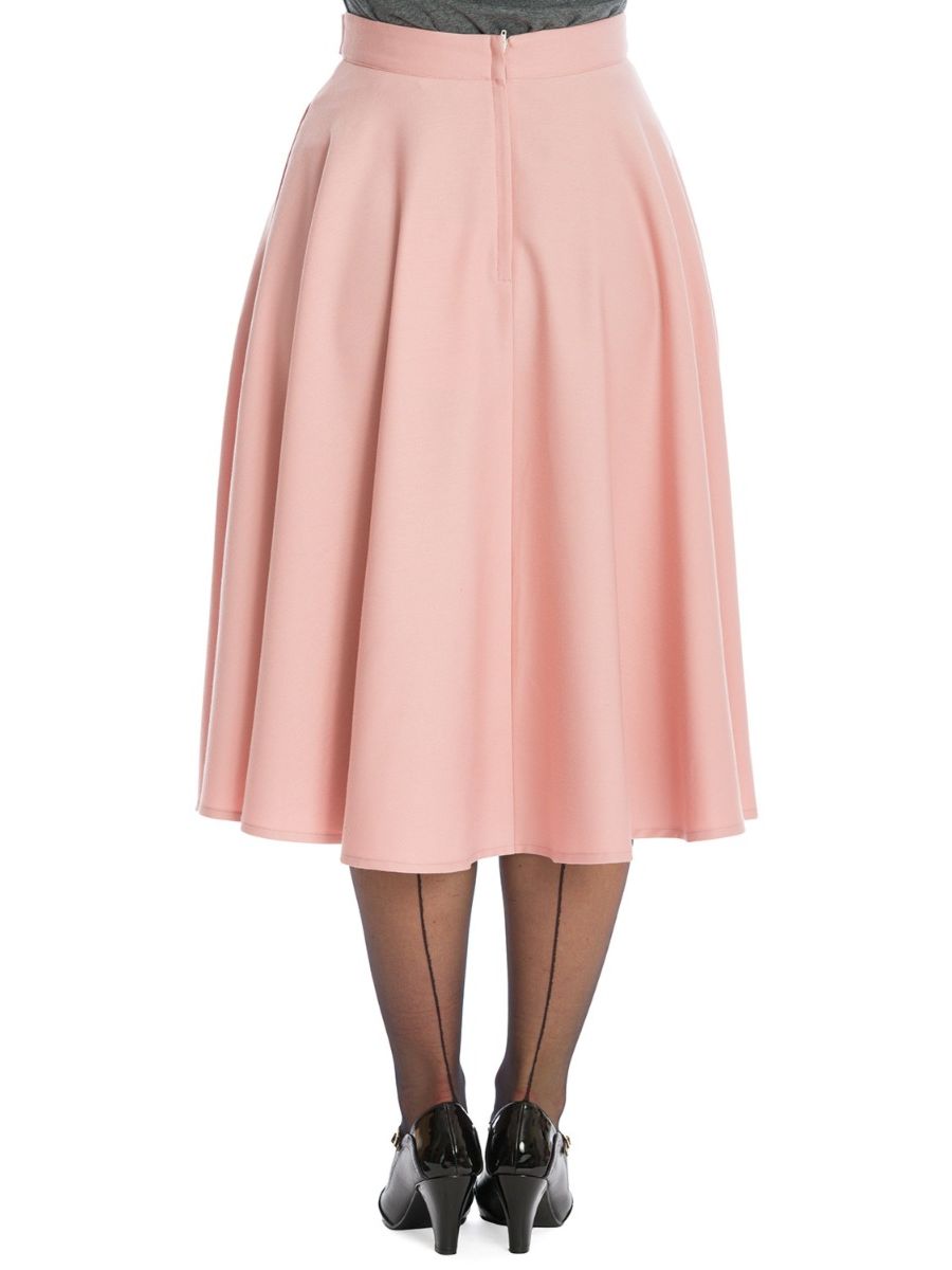 Banned Retro 1950's Di Di Swing Skirt With Pockets