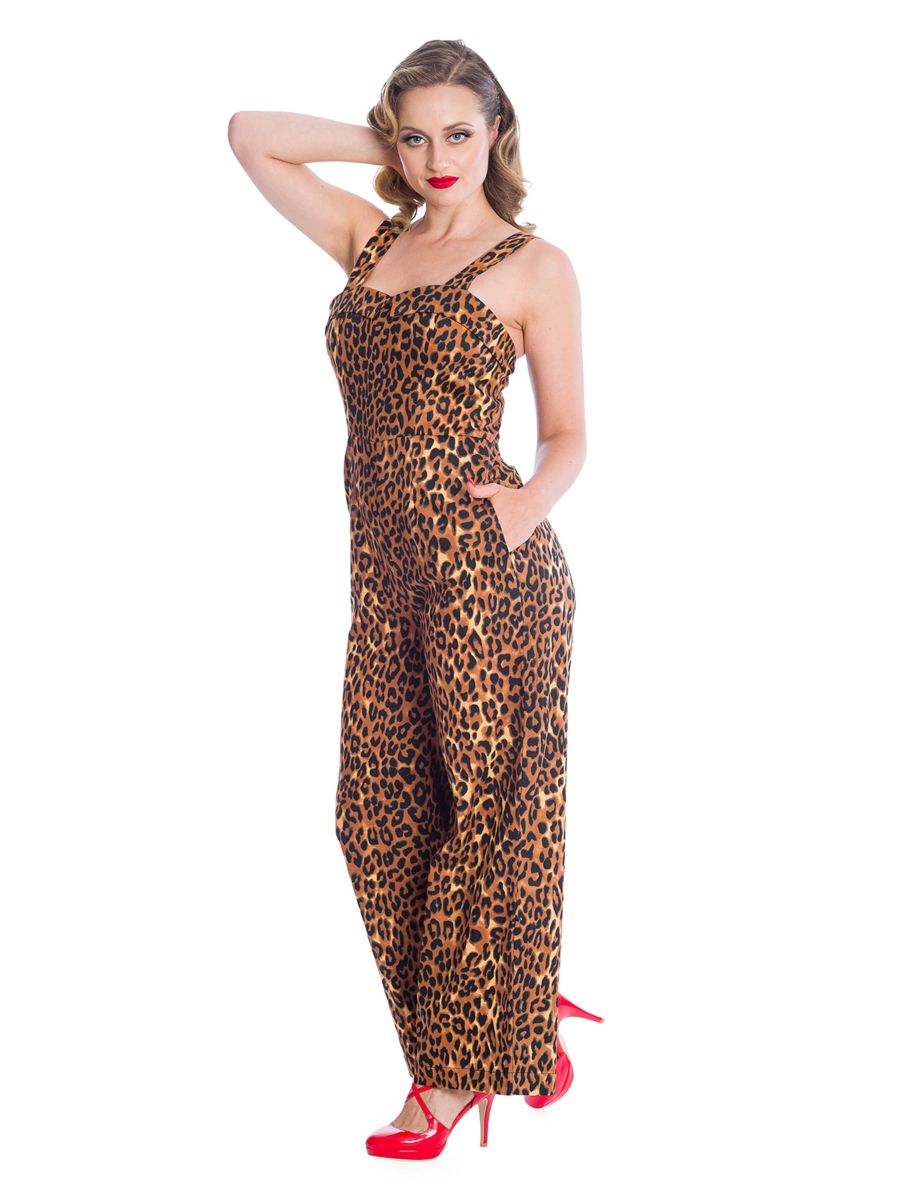FELINE FRIENDLY JUMPSUIT-Black