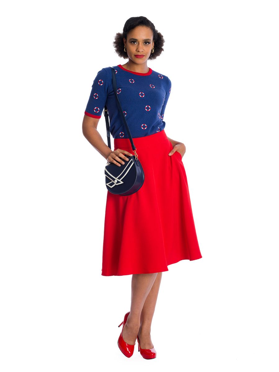 Banned Retro Regatta Boy Ruby Jumper