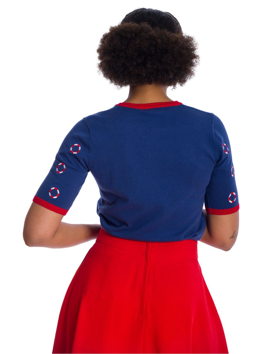 Banned Retro Regatta Boy Ruby Jumper