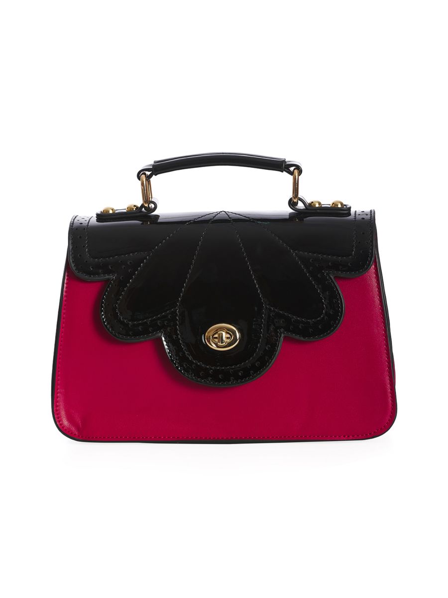 SCALLOPED HANDBAG