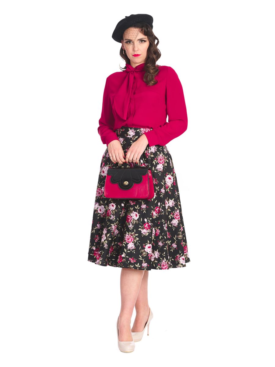SCALLOPED HANDBAG