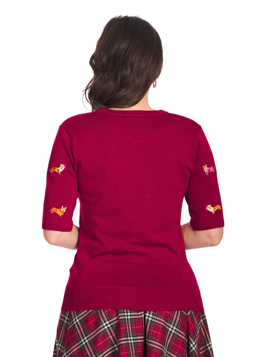 THE QUEENS CORGI JUMPER