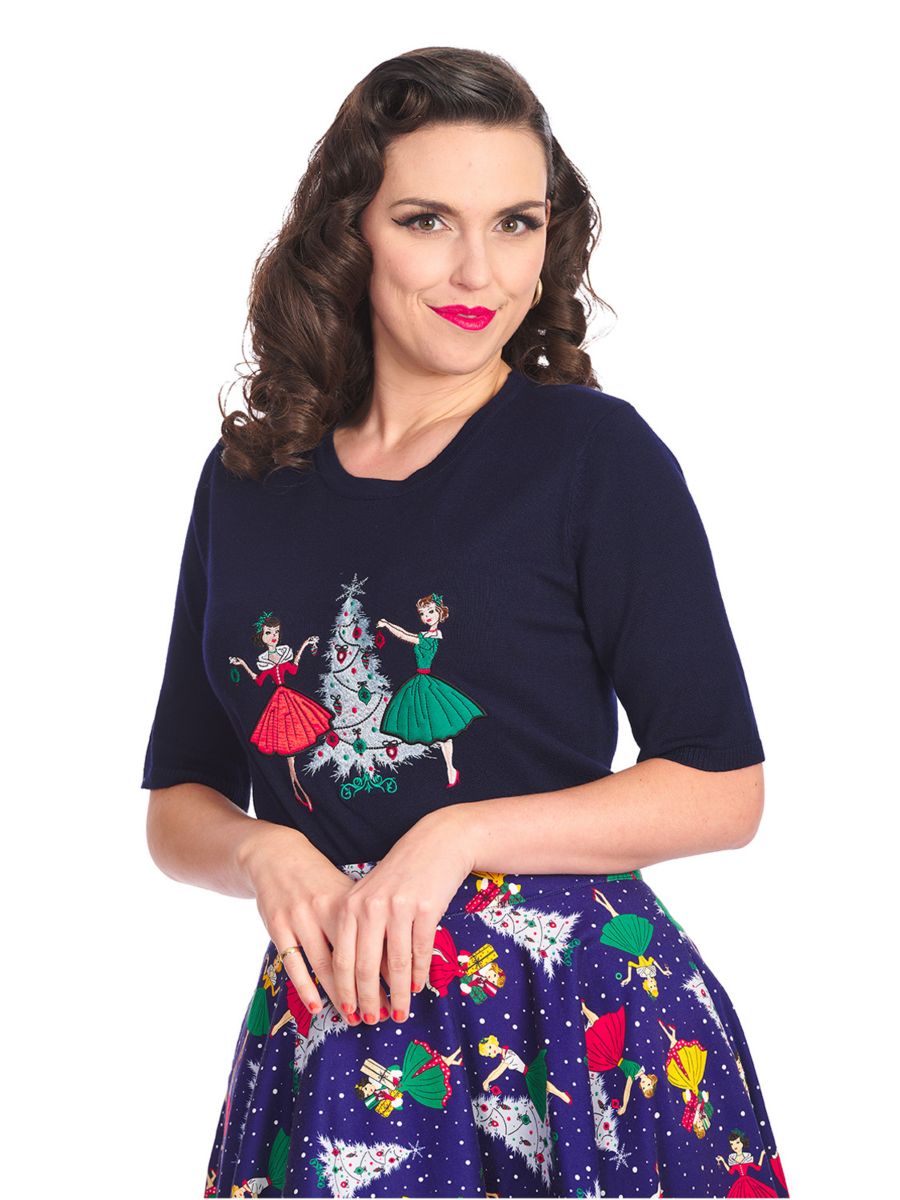 VINTAGE CHRISTMAS HOLIDAY JUMPER