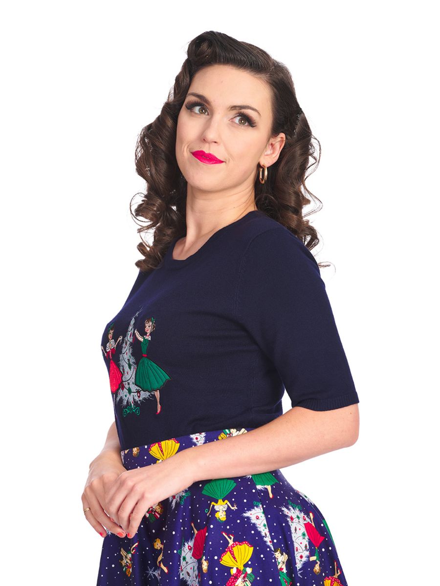 VINTAGE CHRISTMAS HOLIDAY JUMPER