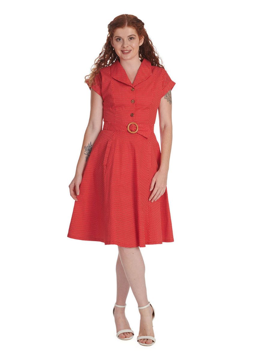 POLKA DOT DANCE DRESS