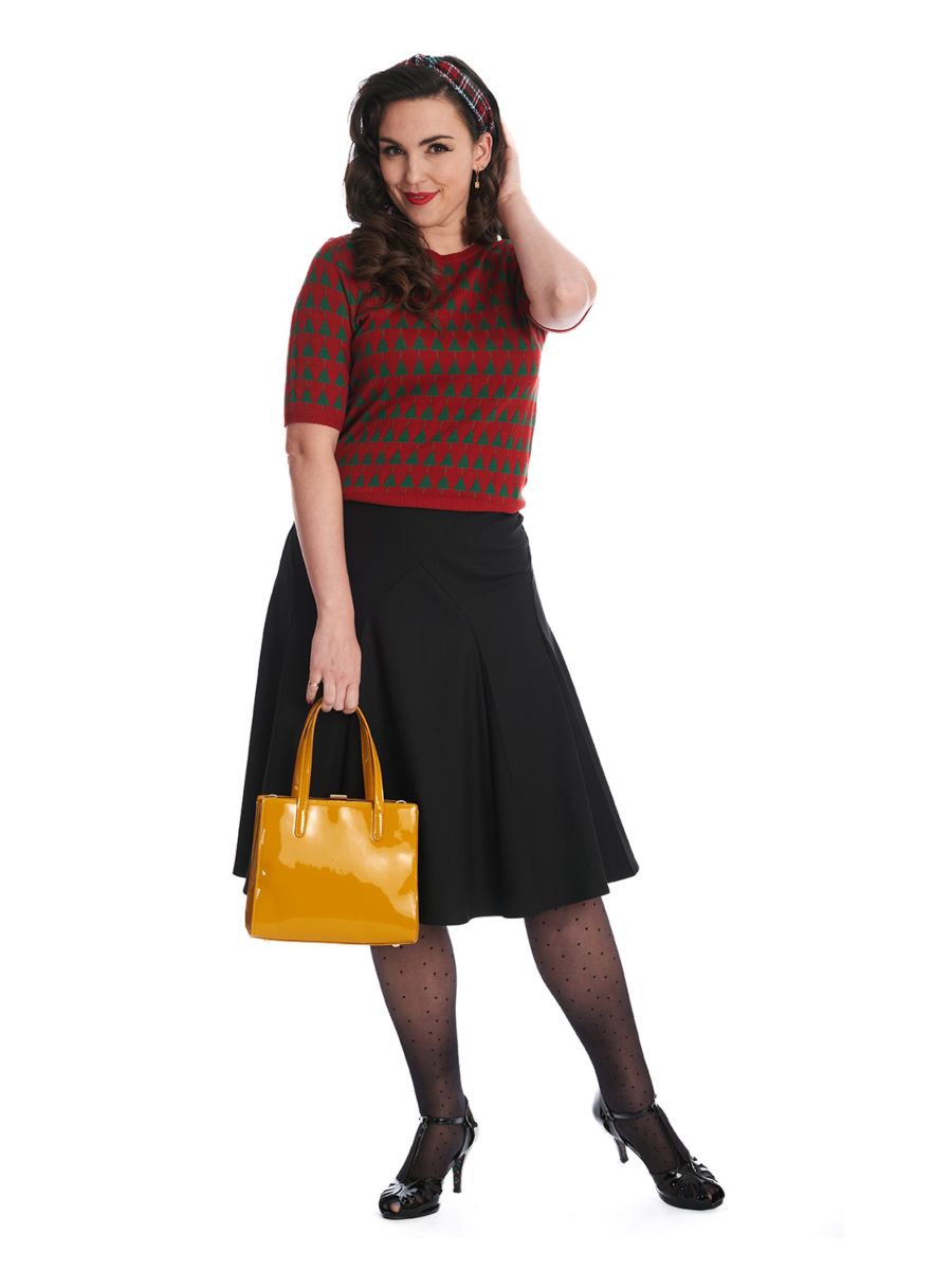 CAROL CLASSIC PANEL DETAIL SKIRT