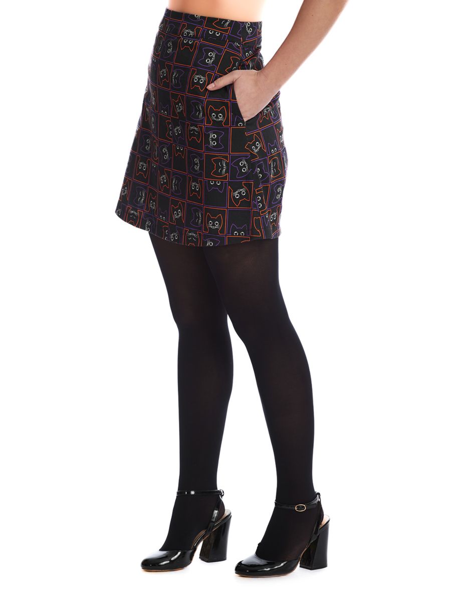 KITTY CAT MINI SKIRT