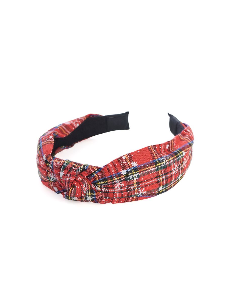 TIMEA HEADBAND-Red-One Size