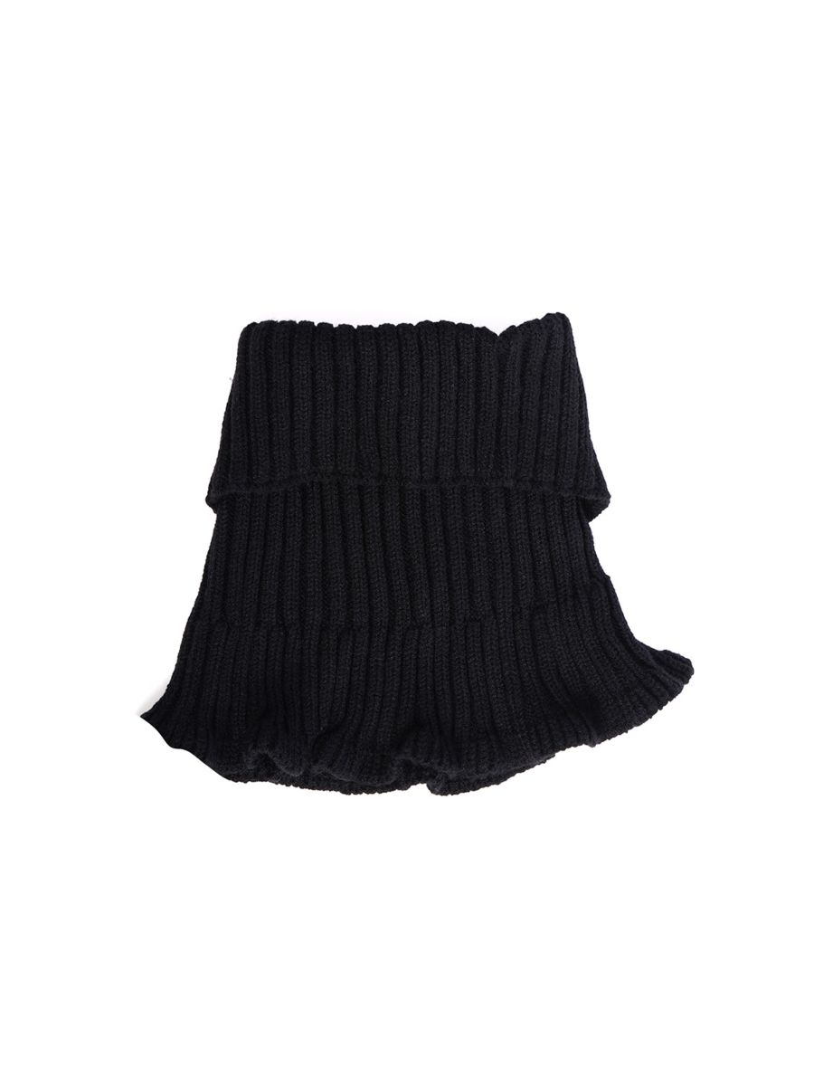 ZARIA NECK WARMER-Black-One Size