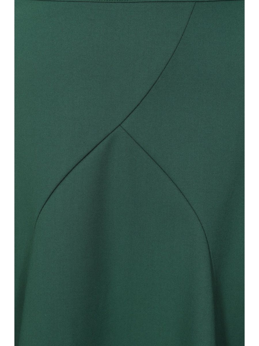 CAROL CLASSIC PANEL DETAIL SKIRT Green