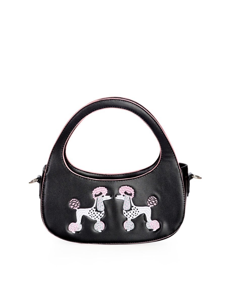 RAINING CATS AND DOGS Black