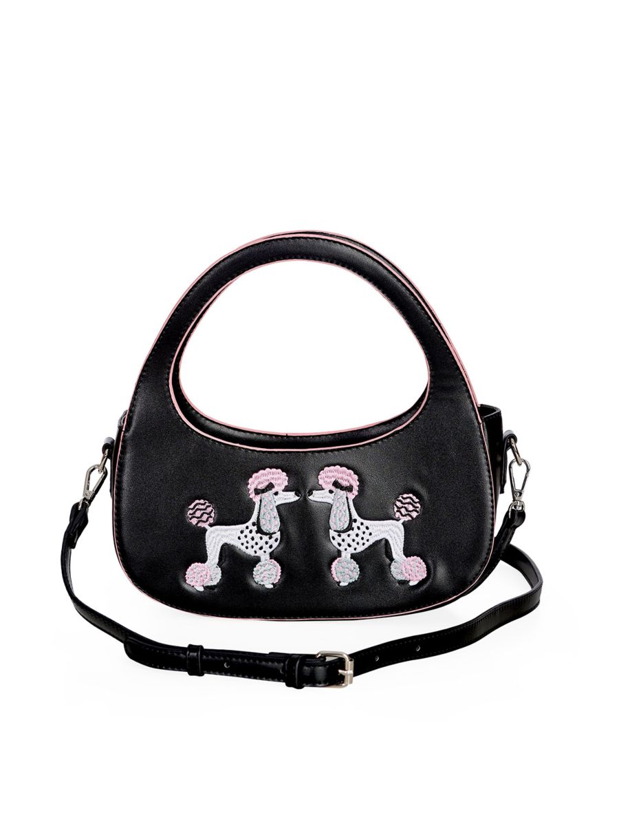 RAINING CATS AND DOGS Black