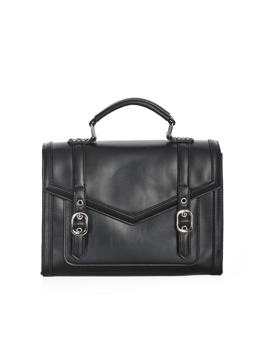 MIRABELLE MESSENGER SHOULDER  BAG Black