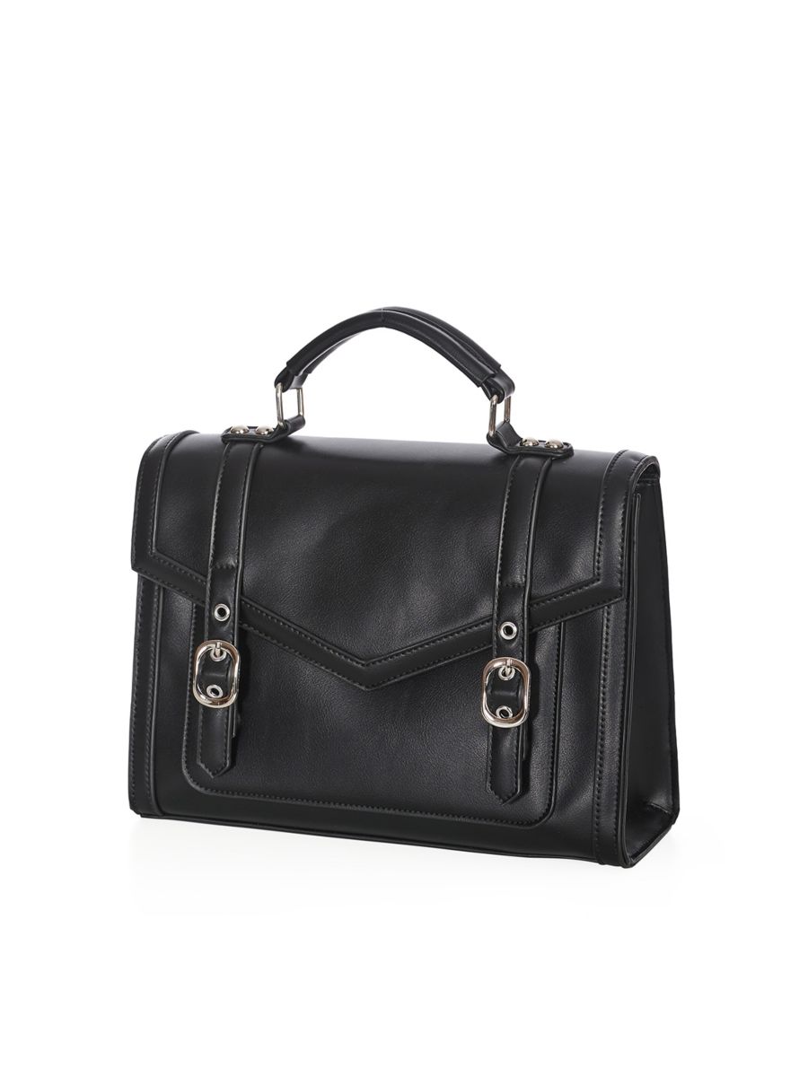 MIRABELLE MESSENGER SHOULDER  BAG Black