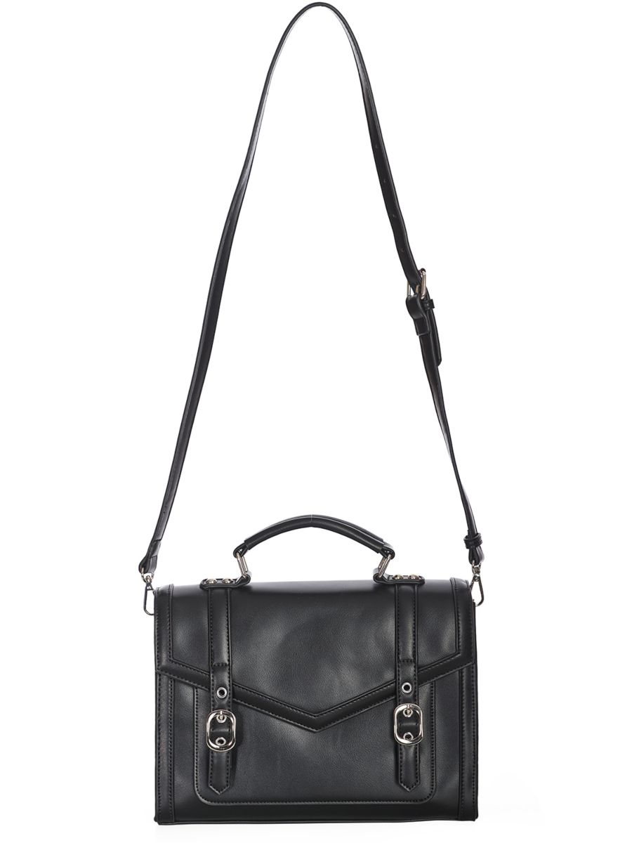MIRABELLE MESSENGER SHOULDER  BAG Black